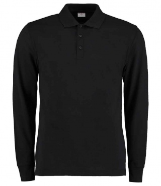 Kustom Kit K430 Long Sleeve Poly/Cotton Piqué Polo Shirt